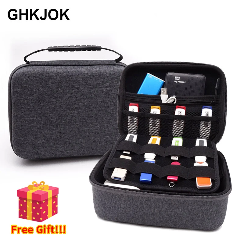 Многофункциональный чехол для хранения цифровых аксессуаров 3 5 дюйма Внешний