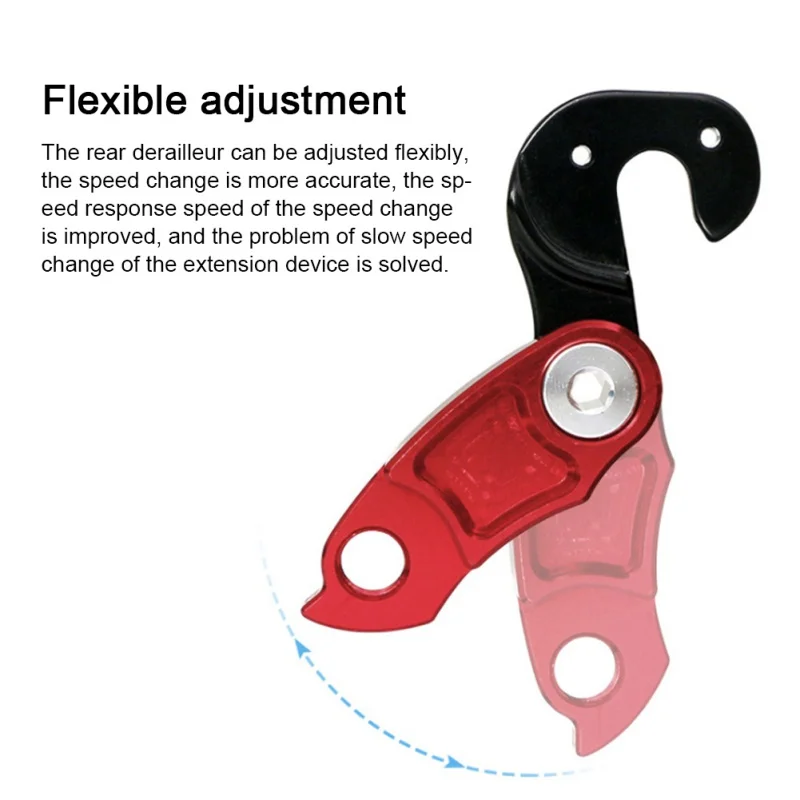 

MTB Bike Rear Derailleur Hanger Extension Extender Road Bicycle Frame Gear Tail Hooks Extender Icycle Rear Derailleur Hanger