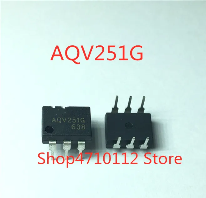 Бесплатная доставка 10 шт./лот новый AQW251G AQW251 AQV252G AQV252 DIP6
