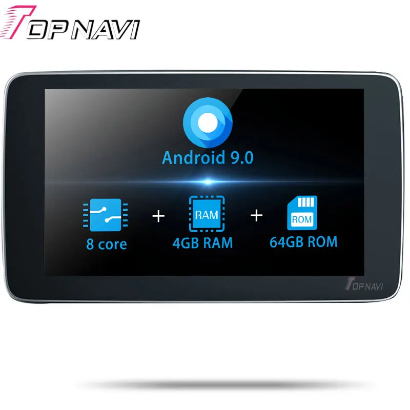 

TOPNAVI Octa Core Android 9,0 Автомобильный GPS навигатор для Mecerdes Benz CLA/GLA/GLE (2014,11 2015 2016) стерео без DVD 9 дюймов 2 Din