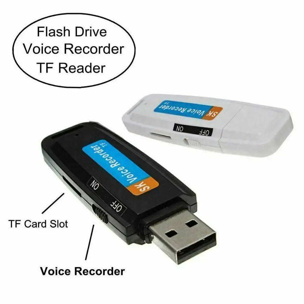 U Disk цифровой диктофон зарядное устройство USB Micro Drive Flash 32 Гб SD до TF M1L9|Цифровые