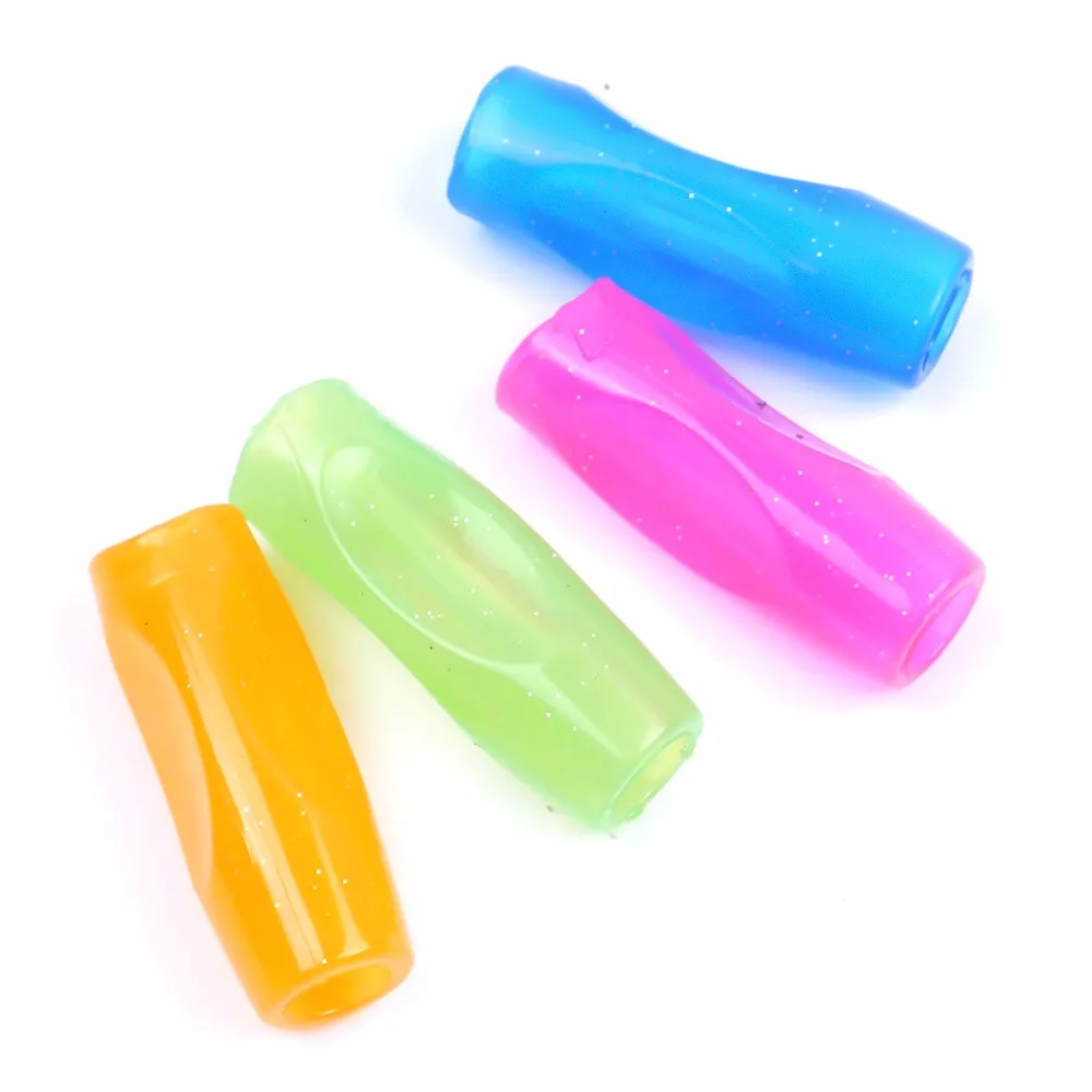 4 шт. цветные силиконовые держатели для ручек | Канцтовары офиса и дома
