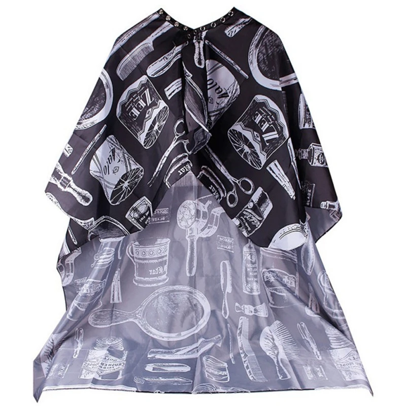 Для парикмахерской фартук ткань с принтом стрижка салонные стрижки волос