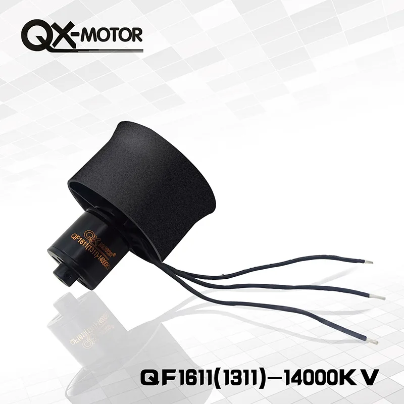 Металлический бесщеточный двигатель EDF QF1611 5000KV 6000KV 7000KV 14000KV 30 мм 6 лезвий | Игрушки