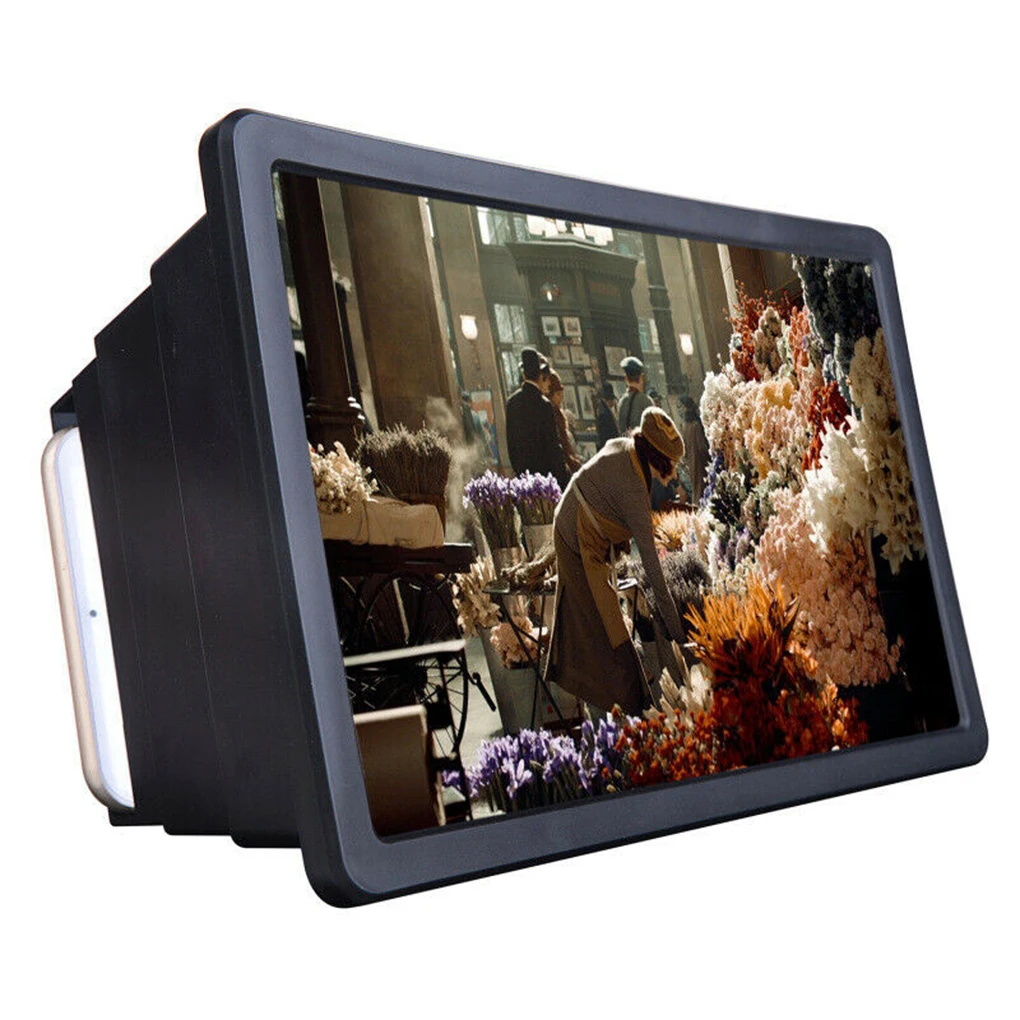 Moblie увеличитель для экрана телефона 3D HD видео усилитель радиационной защиты кино