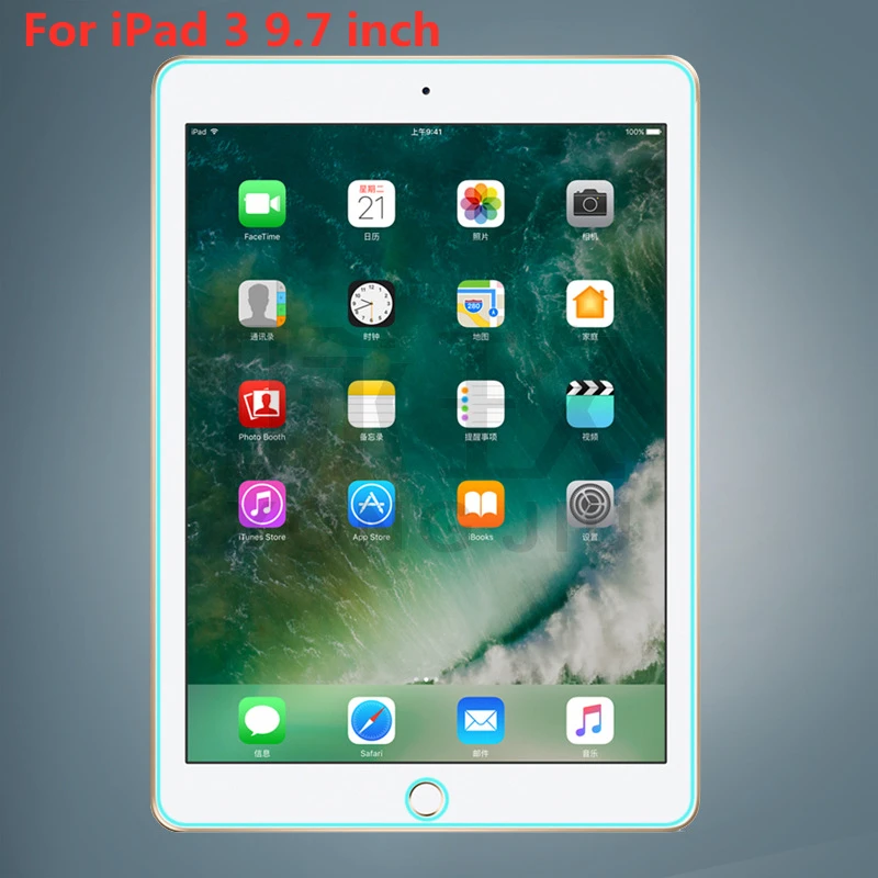

Tablet full cover Tempered Glass For Apple iPad 3 9.7 inch Screen Protector Film