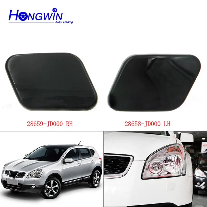 

28658-JD000 28659-JD000 Headlight Washer Pump Headlamp Nozzle Spray Cleaning Actuator Cap Cover for Nissan Qashqai J10 2007-2015