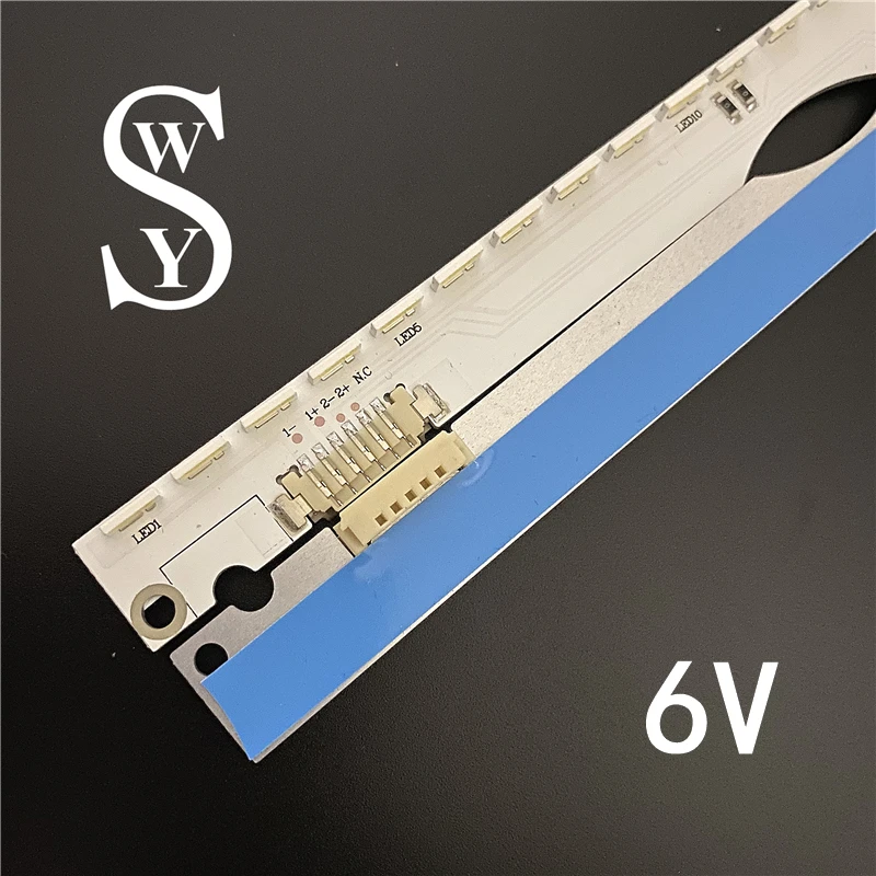 Новая светодиодная лента 44 Светодиода * 6 в 406 мм для samsung UA32ES5500 UE32ES6100 sled 2012svs32 7032nnb 2D