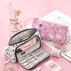 Чехол для карандашей, большой милый пенал, корейский чехол для ручек и карандашей, аксессуары для девочек, чехол для школьного карандаша