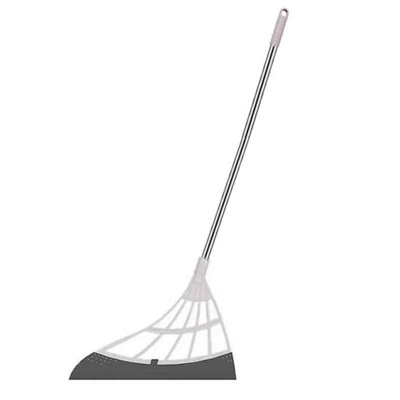 Резиновая щетка с ручным нажимом Швабра Волшебная скребок для мытья пола