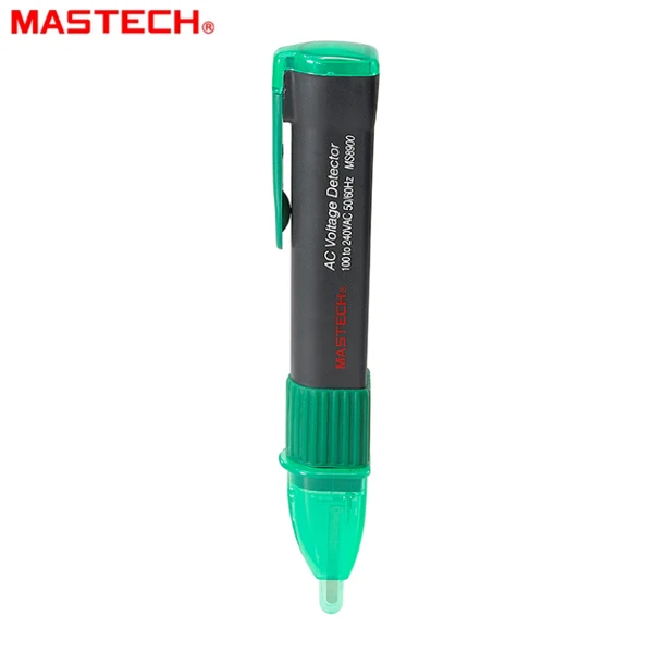 

MASTECH Pen Type 100V-240V AC Voltage Detector Non-contact Digital voltmeter Sensor Tester Pen Voltage Diagnostic Tool MS8900