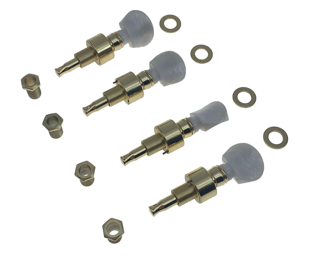 KAISH набор из 4 золотых с жемчужными пуговицами редукторные тюнеры для банджо