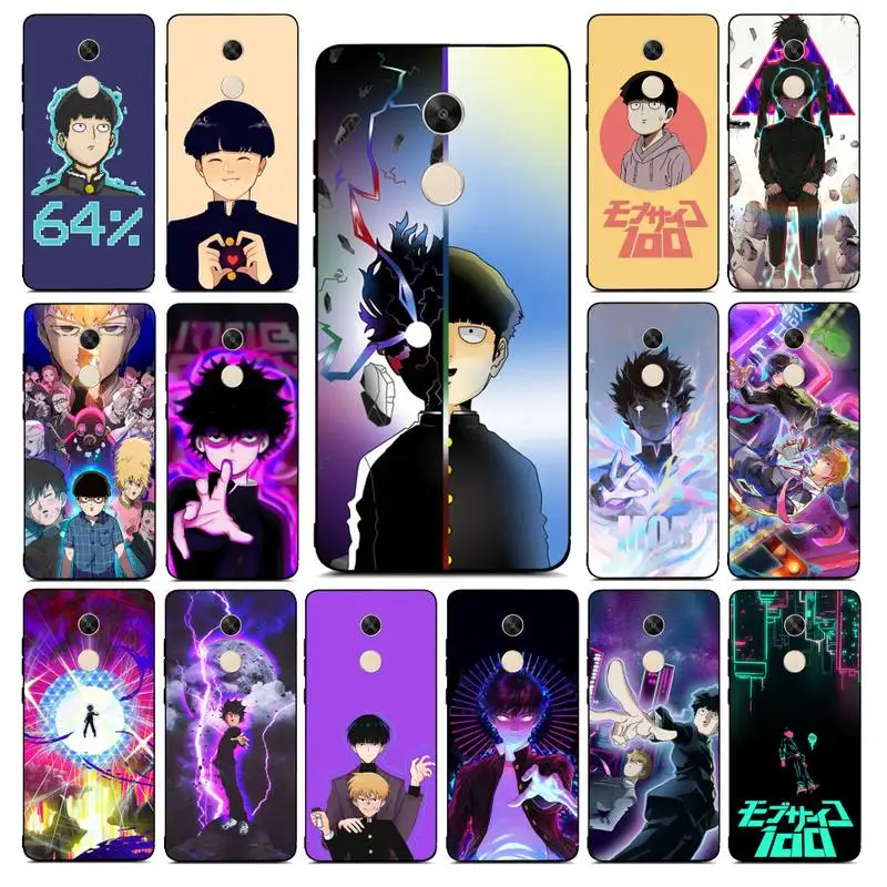 

Yinuoda Mob psycho 100 Phone Case for Redmi Note 8 7 9 4 6 pro max T X 5A 3 10 lite pro