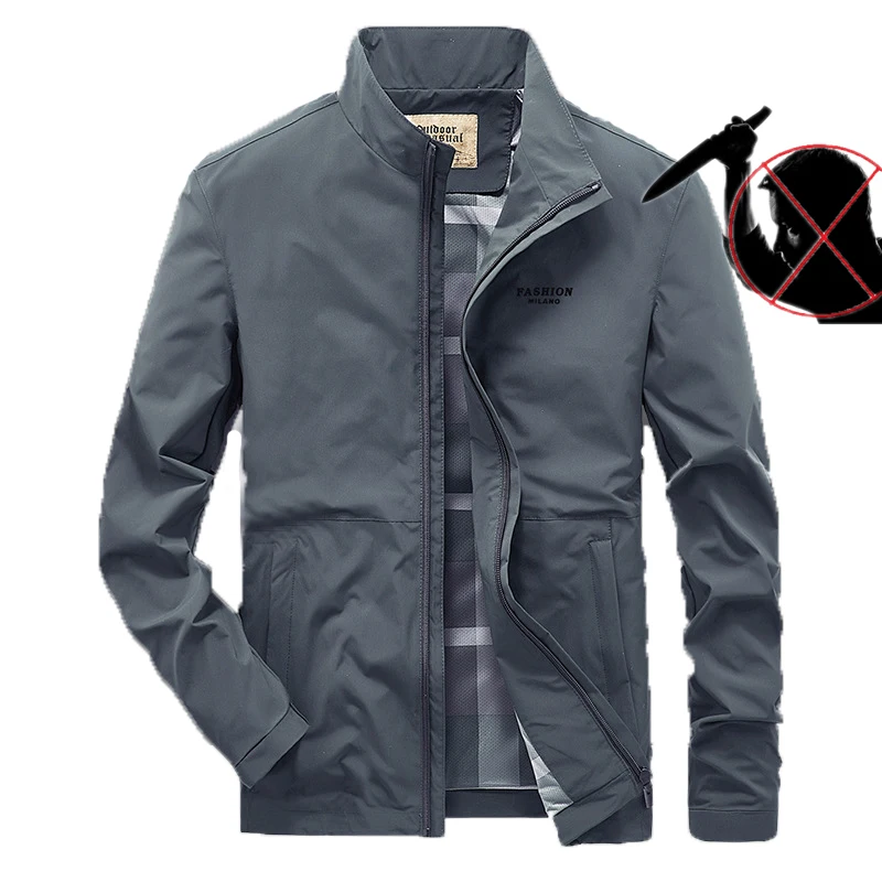 

Men Safety Clothing Anti-cut Stab Proof Military Tactical Self Defense Jacket Protection Clothing Invisible Soft Jacket Outfit5X