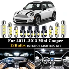 13 шт. без ошибок для 2011-2013 Mini Cooper S Base Countryman R60 светодиодный ная лампа светильник посылка