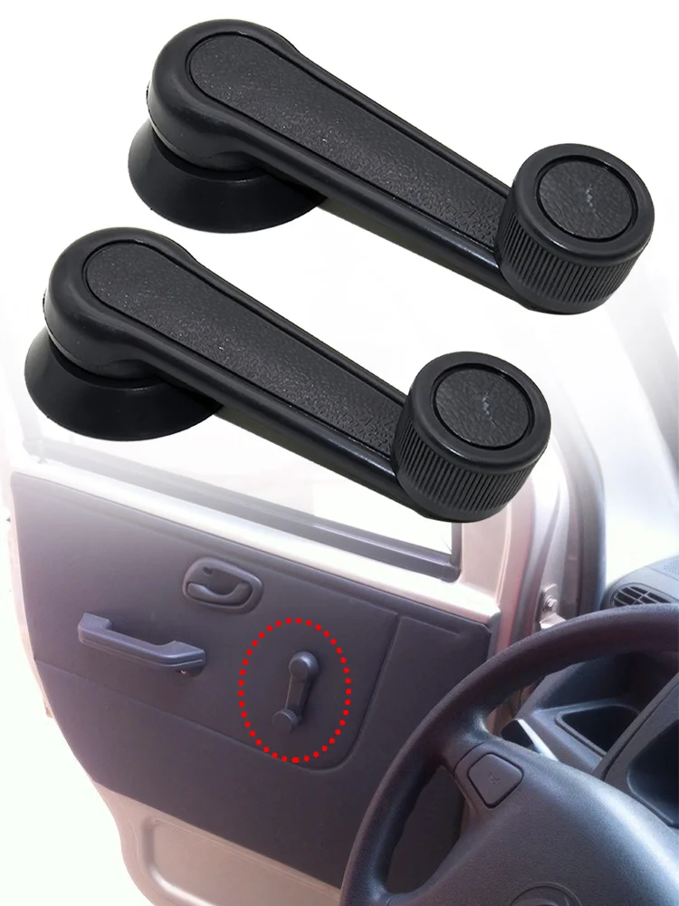 Universal Car Accessories 2 Pcs Car Window Connect Winder Handle Crank Door Lever Handle Replaces Automobiles Accessories New