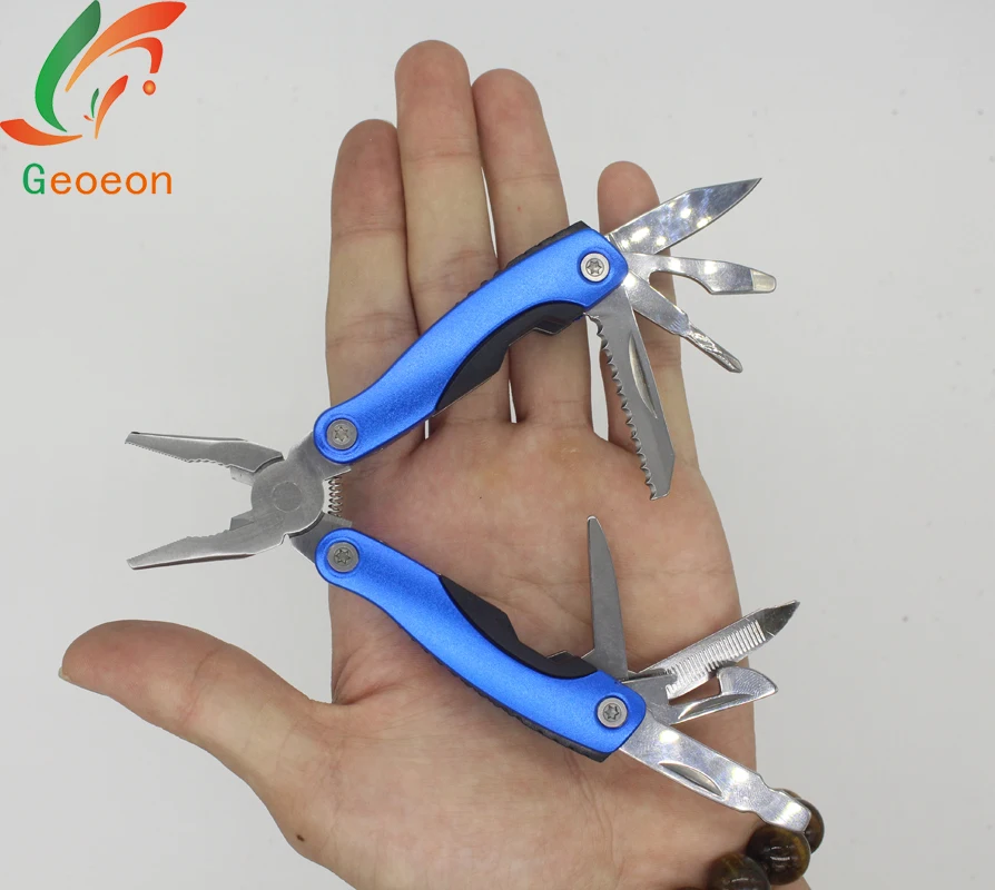 Geoeon открытый многофункциональный плоскогубцы мини Портативный складной muilti