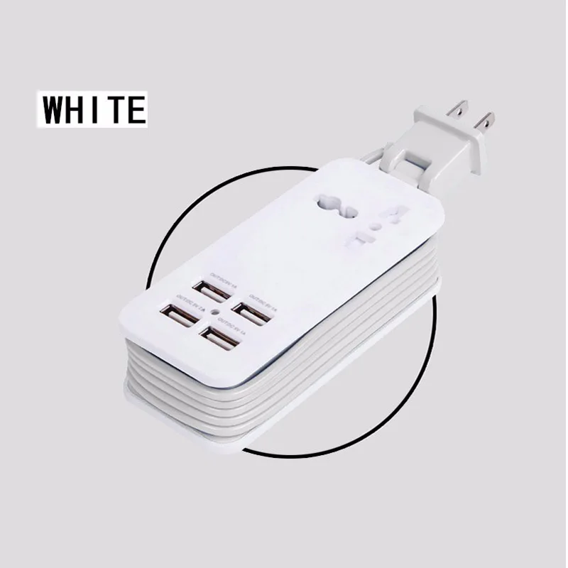 Евророзетка с USB-разъемом для дома 4 Usb-разъема 5 В 220 А универсальная розетка