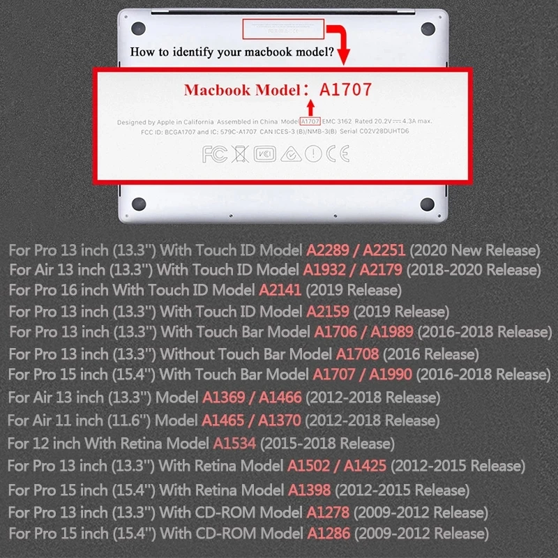 Чехол для Macbook Air Pro 11 12 13 15 16 2020 милый чехол mac book pro a2289 a2251 a2179|Сумки и чехлы