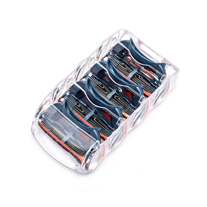 4 шт./лот лезвие бритвы для бритья безопасности кассета с лезвиями слоя лезвия