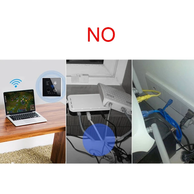86 мм 300 Мбит/с Настенный роутер с USB разъемом модель AP 220 В умный Wifi ретранслятор