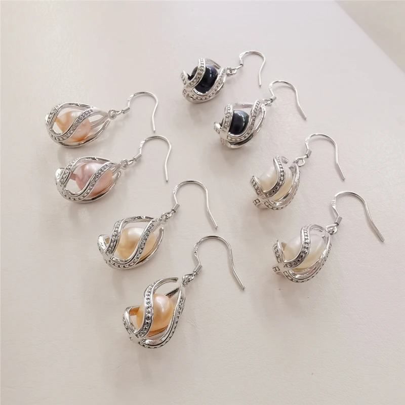 Набор ювелирных изделий из серебра 925 пробы с жемчугом 8-9 мм | Украшения и