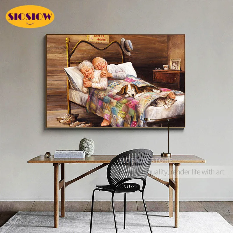 5d алмазная живопись сделай сам Старая Пара с вами навсегда полная вышивка из