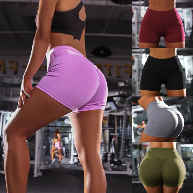 Женские Компрессионные Шорты Booty спортивные шорты для йоги тренажерного зала
