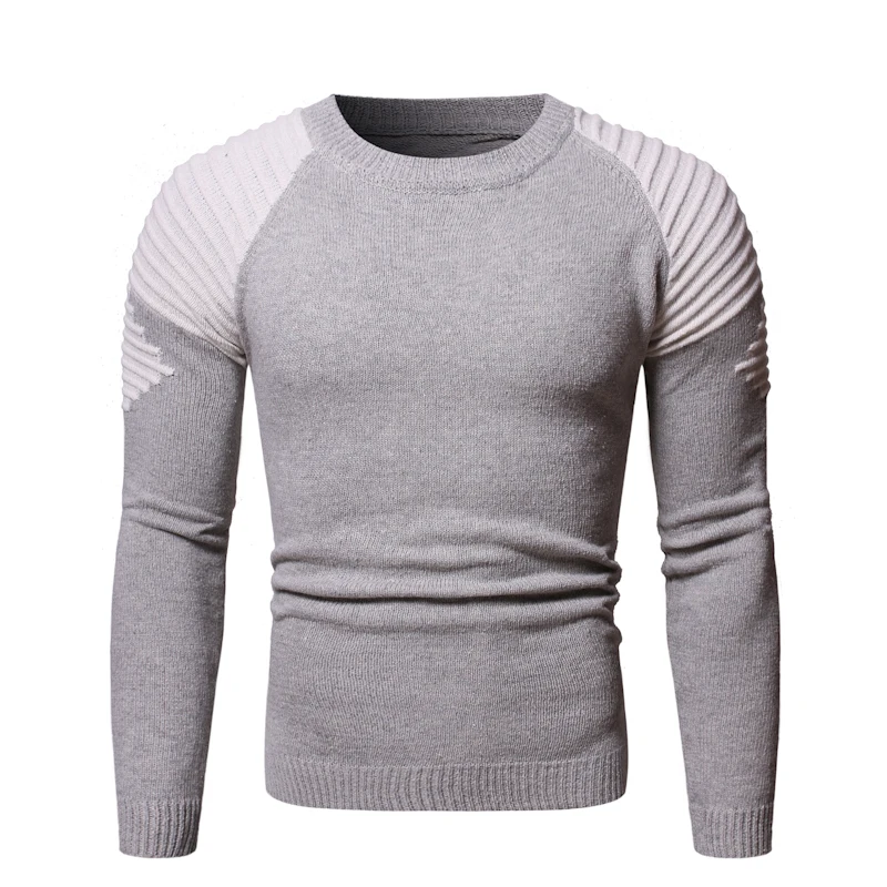 Брендовый кашемировый свитер с рукавом реглан Мужской пуловер сезон осень-зима