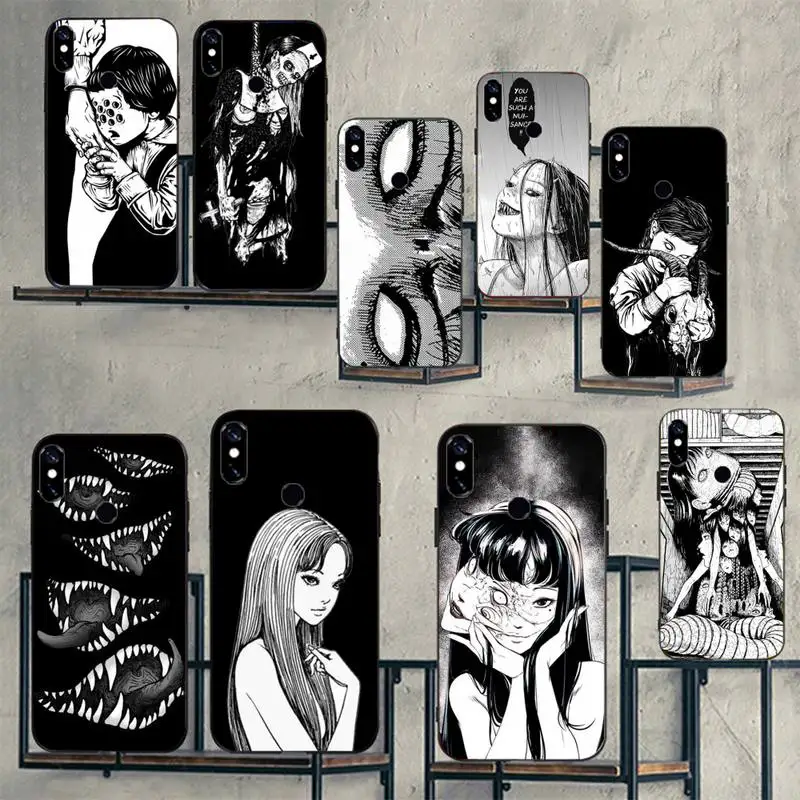 

Japanese horror comic Tomie Phone Case For Xiaomi redmi mi note 9 9a 8 8a 10 9 9s 8 8t 7 9t 10 pro max cover coque coque