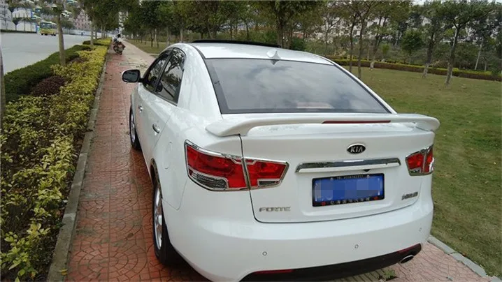 Спойлер для Forte 2011-2015 Kia спойлер DKDL из АБС-пластика автомобильное заднее крыло