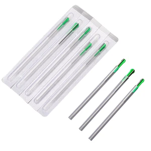 100 шт.корт. Китайская акупунктурная игла одноразовая трубчатая игла одна игла с одной направляющей трубкой инструменты для традиционного массажа красоты