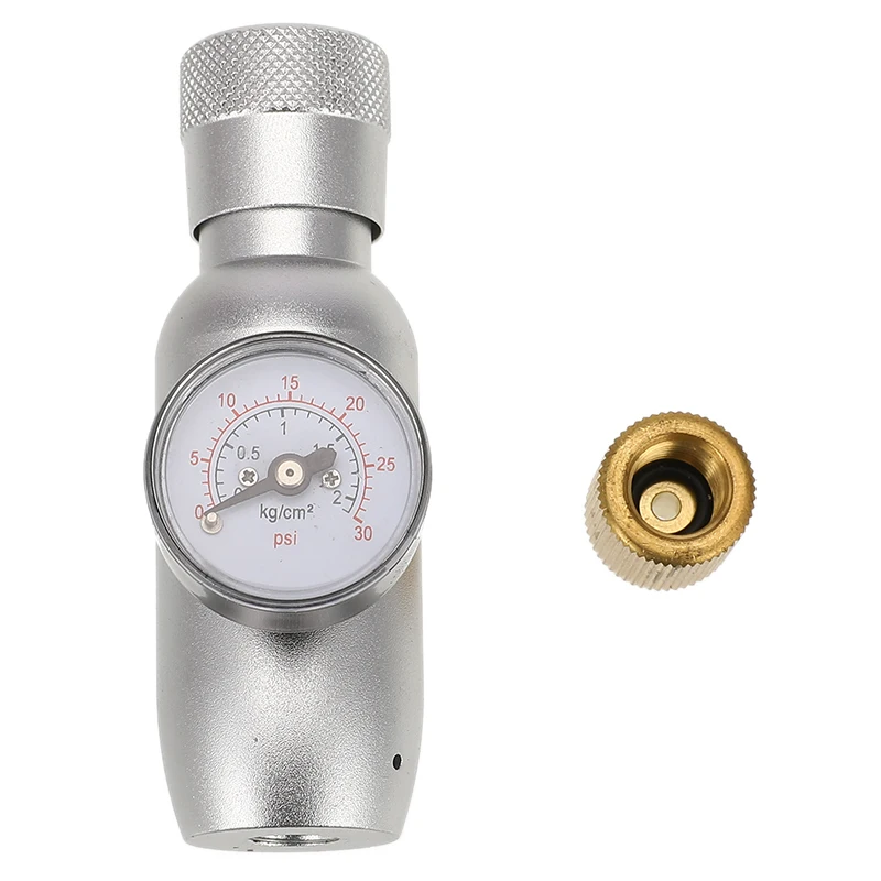 0-30 PSI регулируемое бочонок CO2 зарядное устройство 3/8 &quotрезьба с шариковым замком