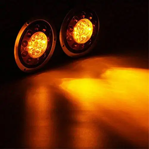 Автомобильные аксессуары 4 шт. круглый 19 светодиодный задний стоп светильник