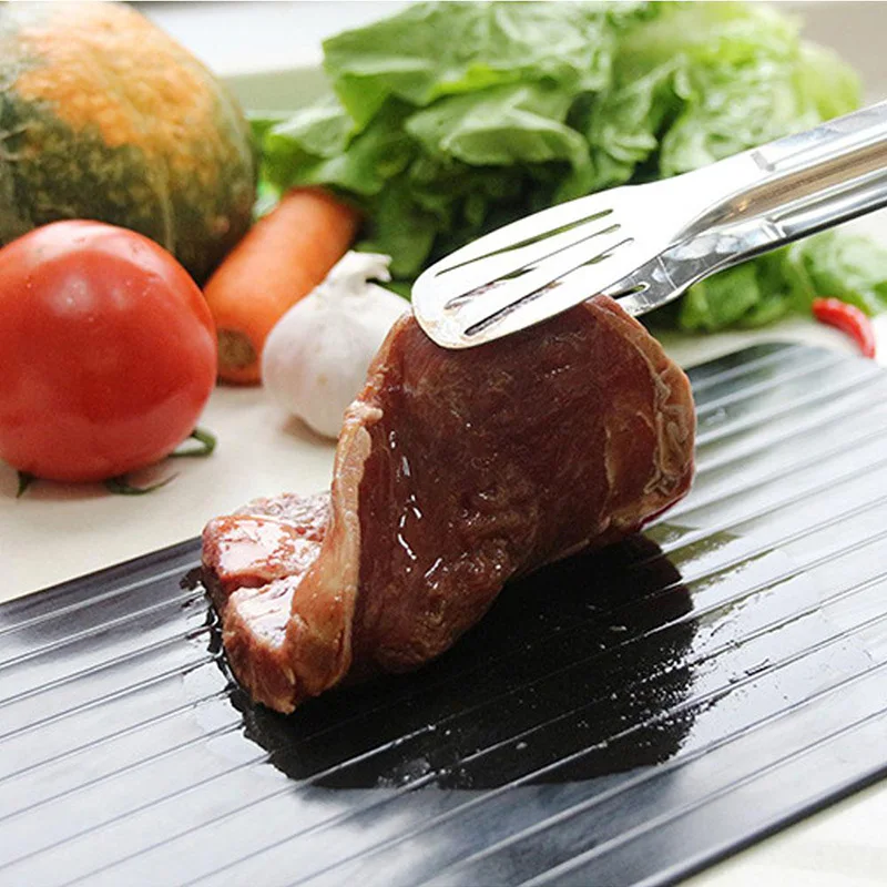Лоток для быстрого размораживания замороженных продуктов мяса фруктов быстрое