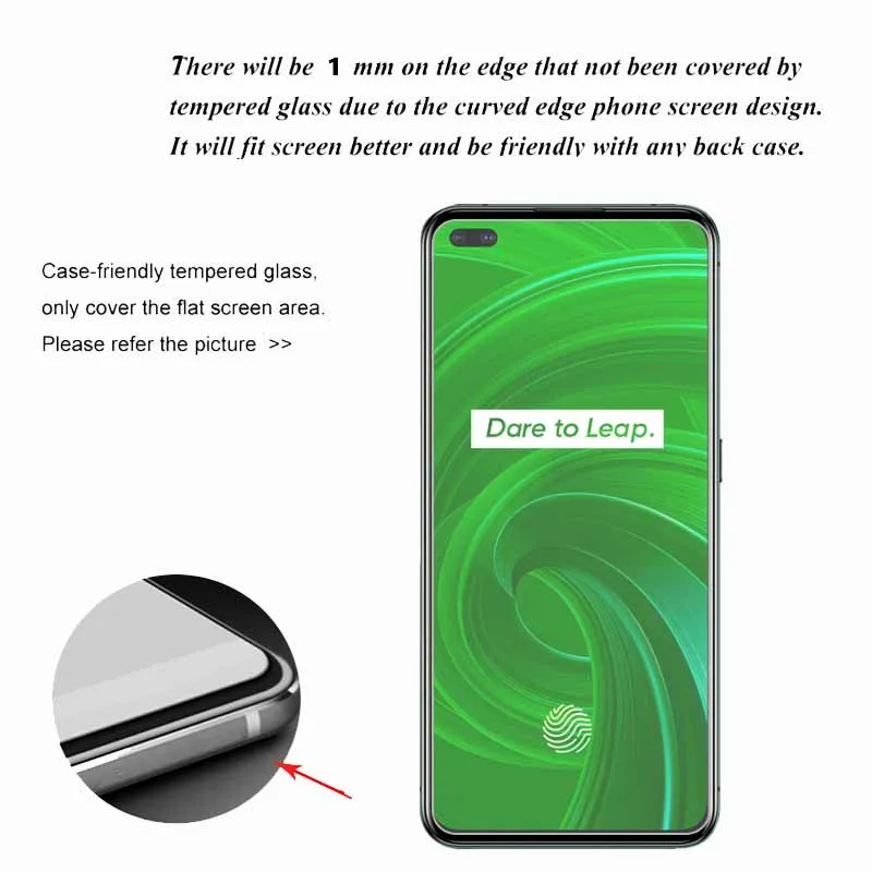 2 piezas de vidrio para OPPO Realme X50 Pro 5G vidrio templado para Realme X50 Pro vidrio protector para Realme X50 6 i 5 Pro XT X2 C11 C15-1