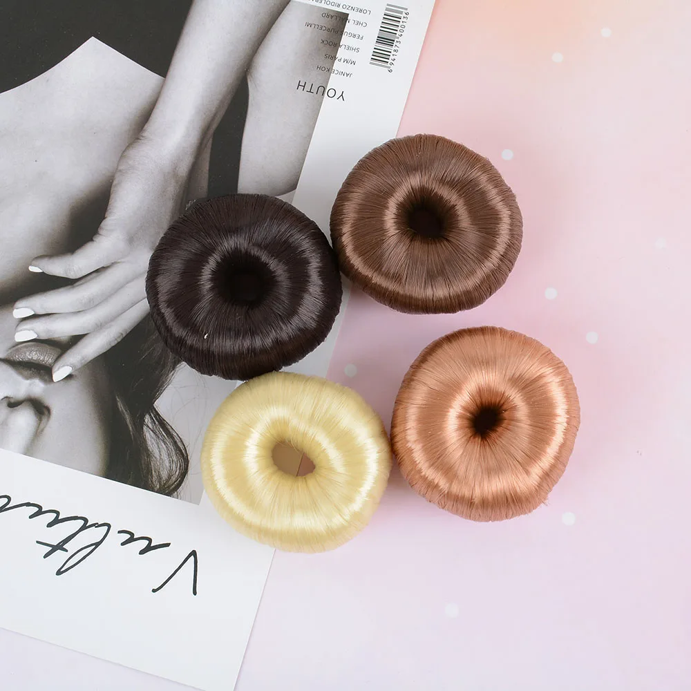 Новинка популярная женская заколка для волос сделай сам 1 шт. пончик из