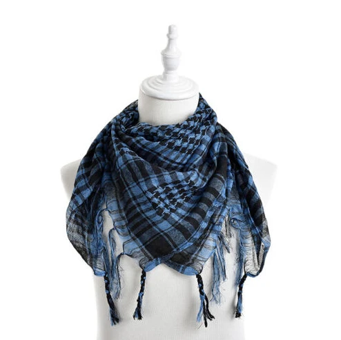 Новинка 2019 унисекс для женщин и мужчин клетчатая Арабская шея клетка