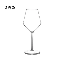 2pcs wine cocktail glass champagne flutes cups wedding party bar juice wine drinking unbreakable glasses bar home goblet