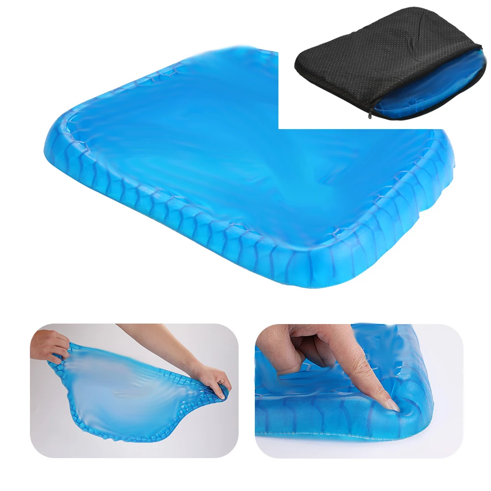 Гибкая гелевая Подушка на сиденье большого размера для детей и взрослых удобная