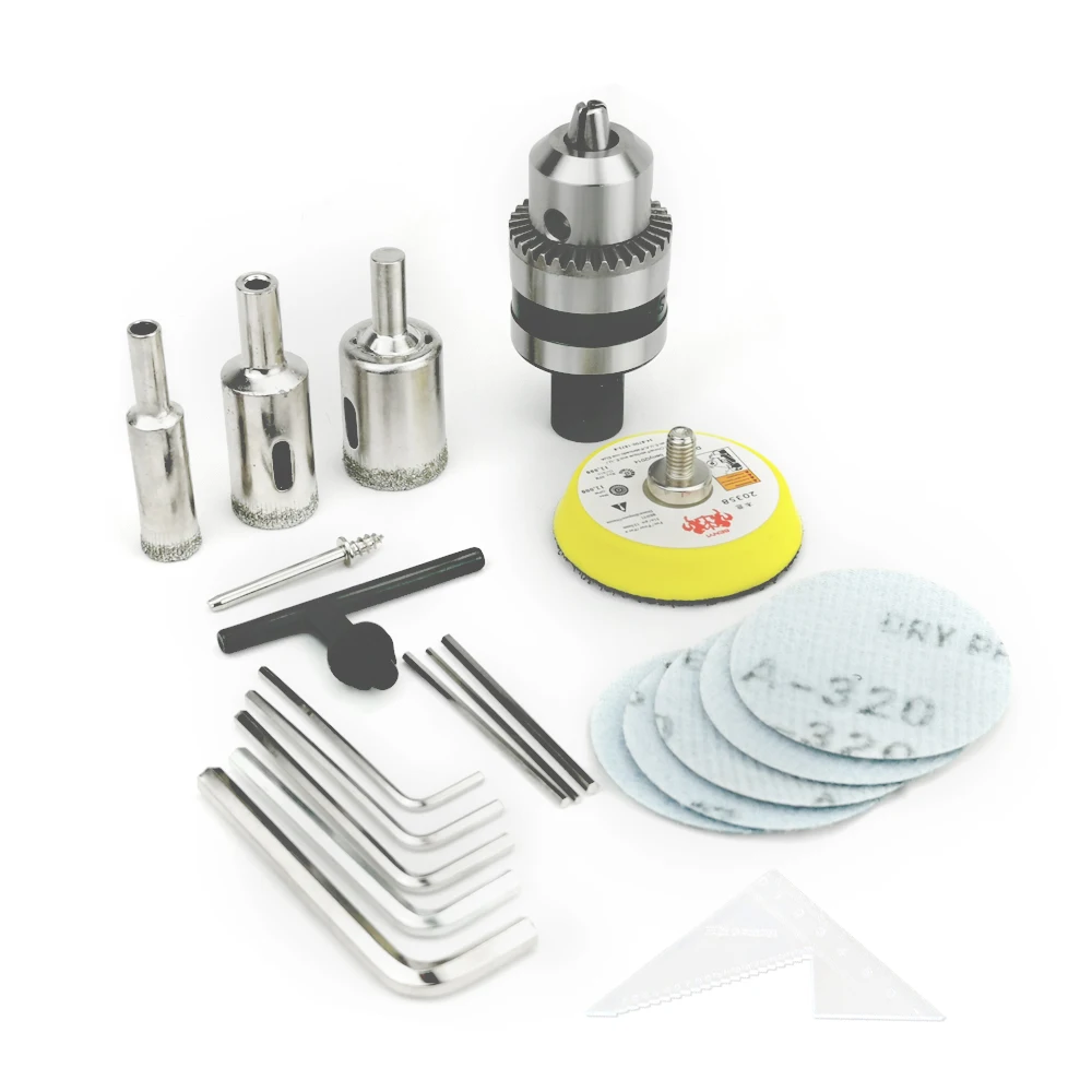 ALLSOME DC 12 24V T6 Мини точные настольные пилы DIY деревообрабатывающий токарный станок