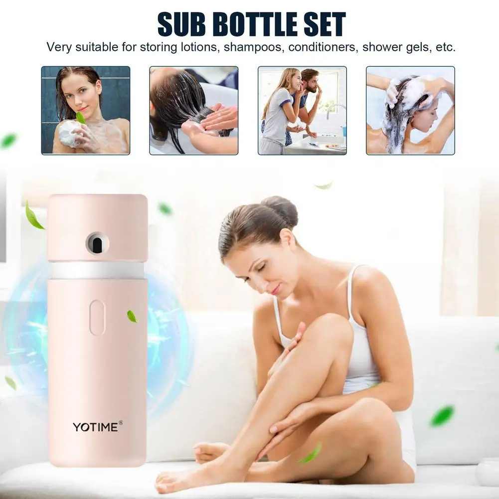 

Environmental Protection Empty Cosmetics Bottle Refillable Emulsion Bottle Set Travel Cosmetic Makeup Container Skin Care Tool