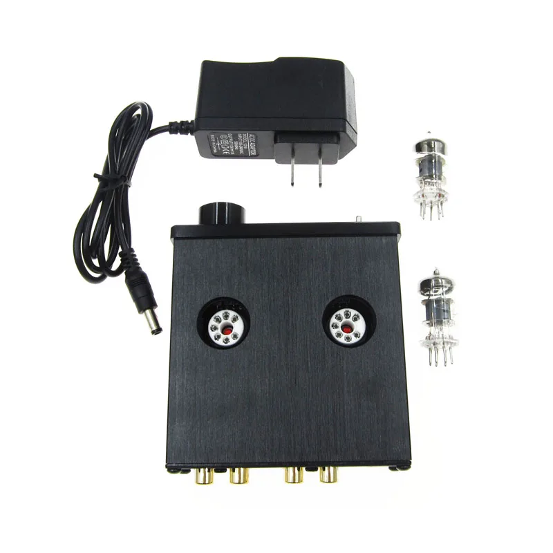 FX аудио сигнала тревоги ЕС DC12V 1A мини 6J1 вакуумная трубка Предварительный