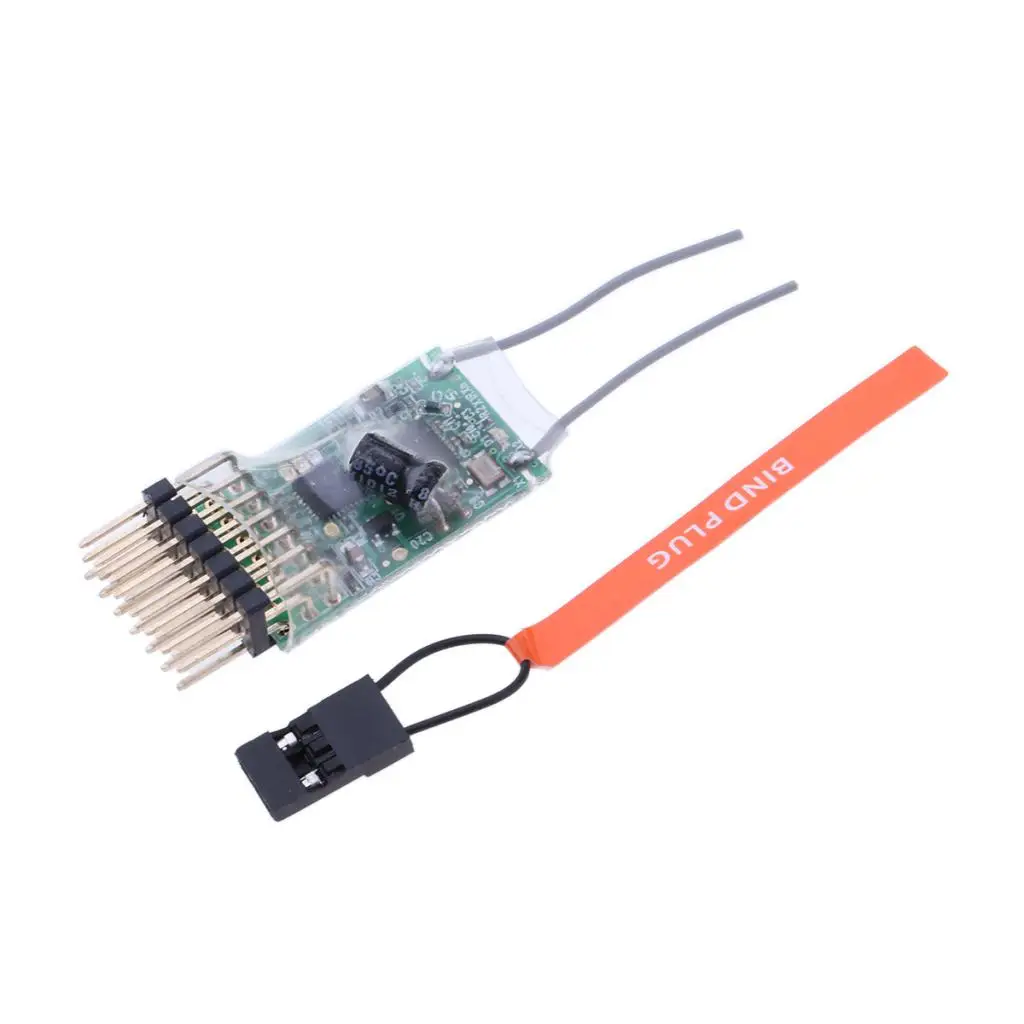 AR6100E, 6CH, DSM2/приемник DSMX для Spektrum передатчик DX6I, DX18, DX8 DX9 DEVO10