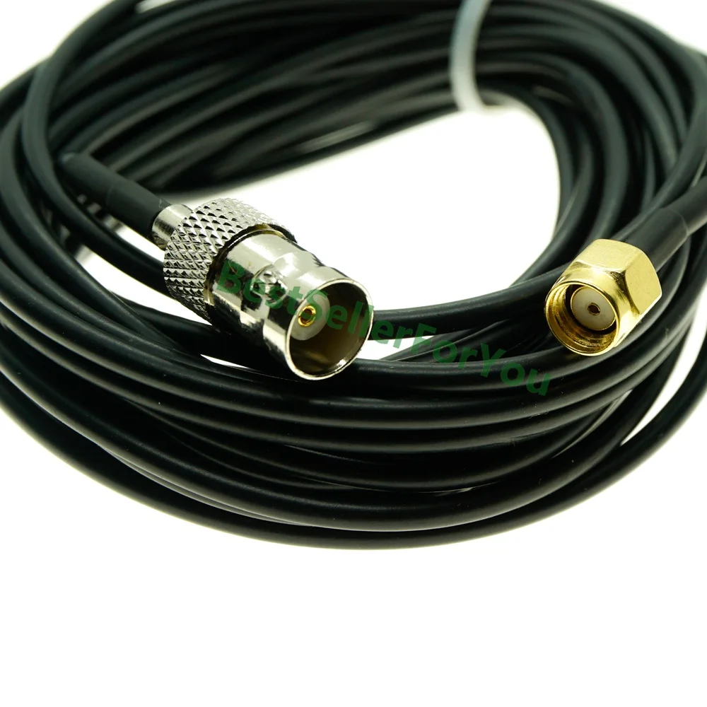 Extension RG174 Cable RPSMA Male to BNC Female Coaxial Connector Antenna Wifi | Обустройство дома