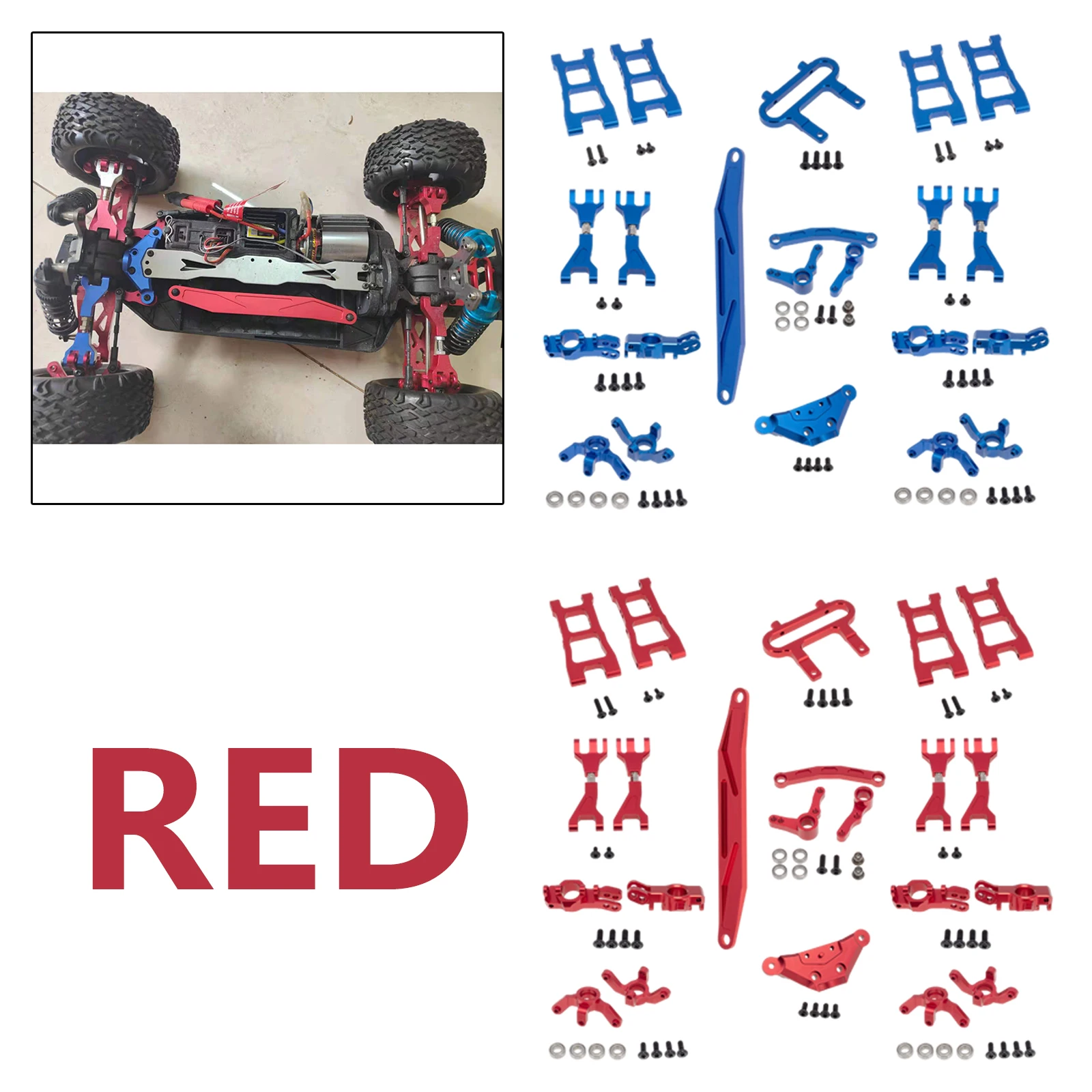

Steering Knuckles for Blackout XTE 1:10 Scale 4WD RC Hobby Car DIY