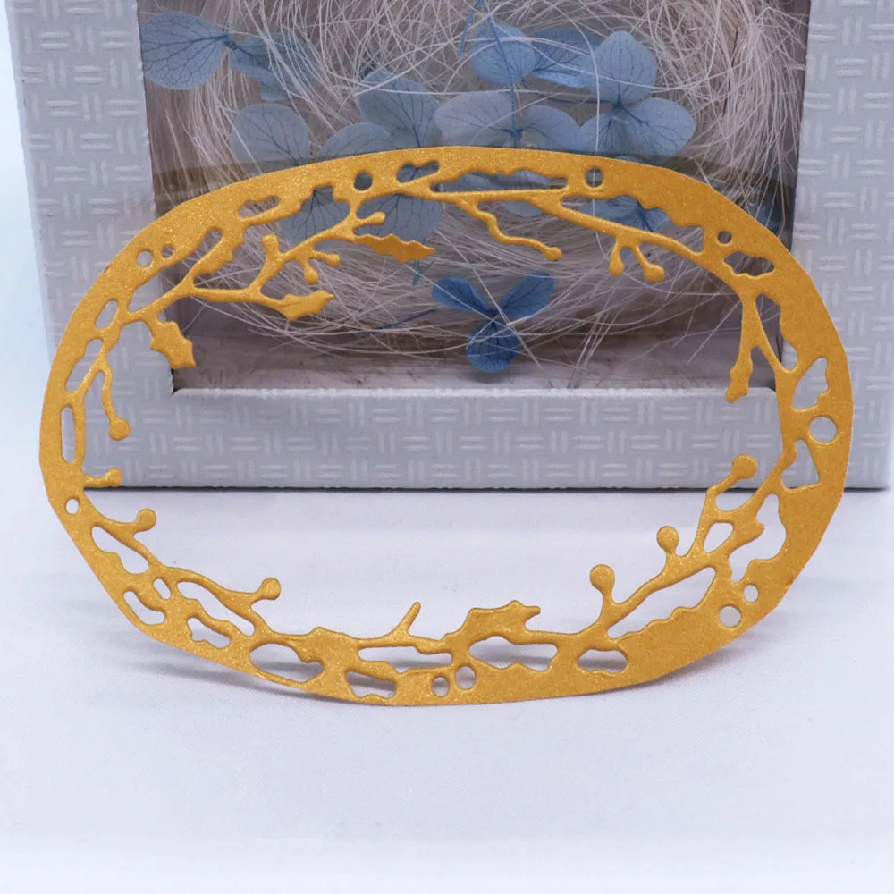 Цветок круг металлический Трафаретный вырубной Штамп для DIY Скрапбукинг альбом