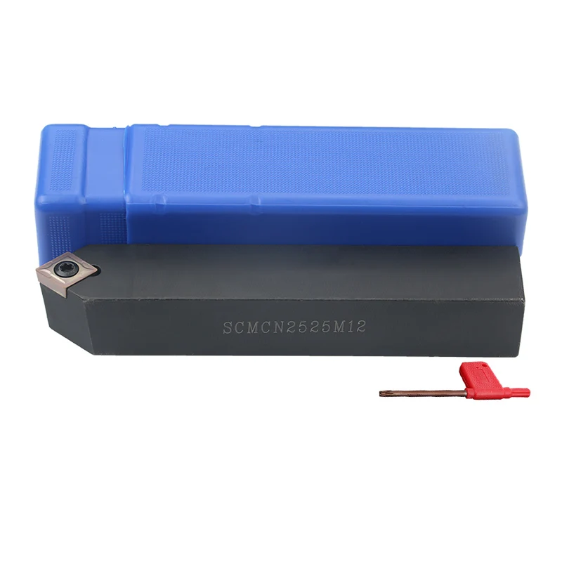 

1pc SCMCN2525M12 External Turning Tool Holder CCMT Carbide Inserts Lathe CNC Cutting Tools Set