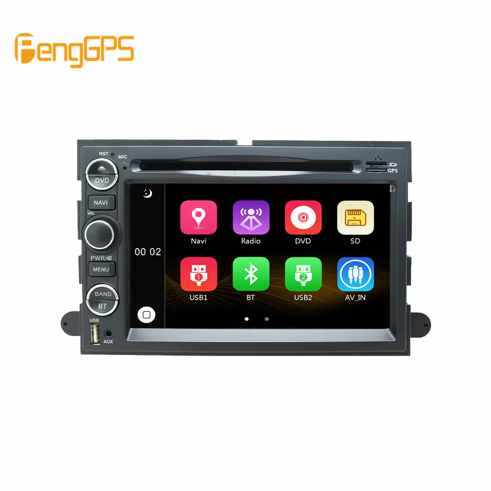 Автомагнитола FORD Fusion Explorer F150 Edge мультимедийный проигрыватель с GPS-навигацией