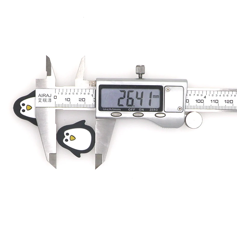 

Kovict 10pcs Penguin Food Grade Silicone Teether Beads Chew Necklace Autism Pacifier Chain For Baby DIY Accessories BPA Free